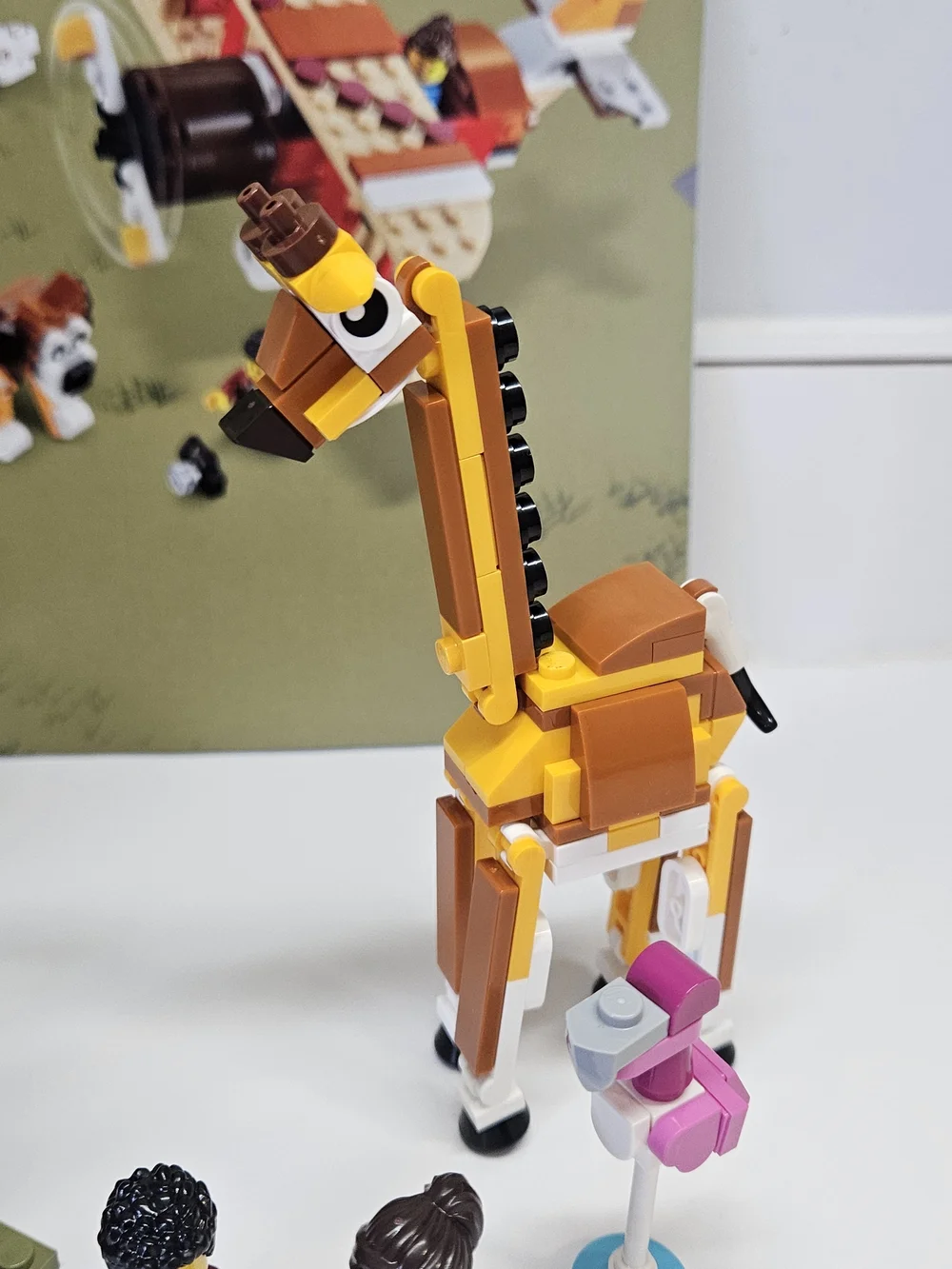 LEGO Creator 31116 Safari Wildlife Tree House 100% Complete Manual Minifigure